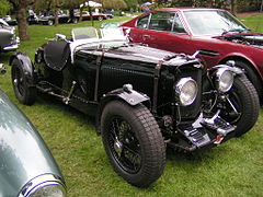 Um Aston Martin Ulster de 1934.