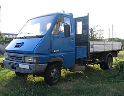 Front view of the truck