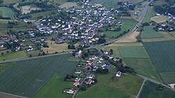 Skyline of Büdesheim