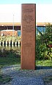 Monumento erigido en 2003 en el canal del distrito de Britz en el distrito de Treptow-Köpenick en Berlín.