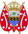 Coat of arms of the Mutawakkilite Kingdom of Yemen (1918–1970)