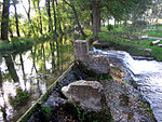 Herbstidylle nahe dem Wasserspielplatz an der Weismain