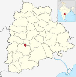 Location in Telangana