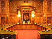 Sitzungssaal des Senats