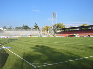 Innenansicht des Stadio Alberto Picco