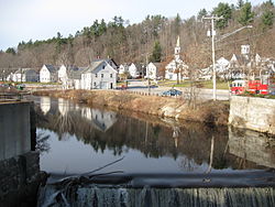 Stony Brook near the town center