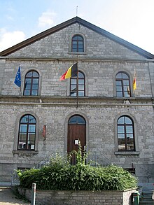 La municipa domo de Ferrières.