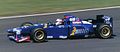 Martin Brundle at the 1995 British GP