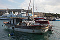 Msida Bay with boats and Gozo Channel Line