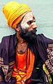 Un sadhu à Ahmedabad.