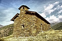 Medieval church of Sant Romà d'Auvinyà, Sant Julià de Lòria Author: Ferran Llorens