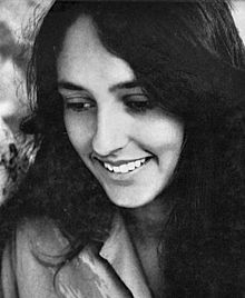 Portrait of Joan Baez in 1961