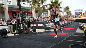 Joseph Gambles beim Ironman Melbourne, 2012