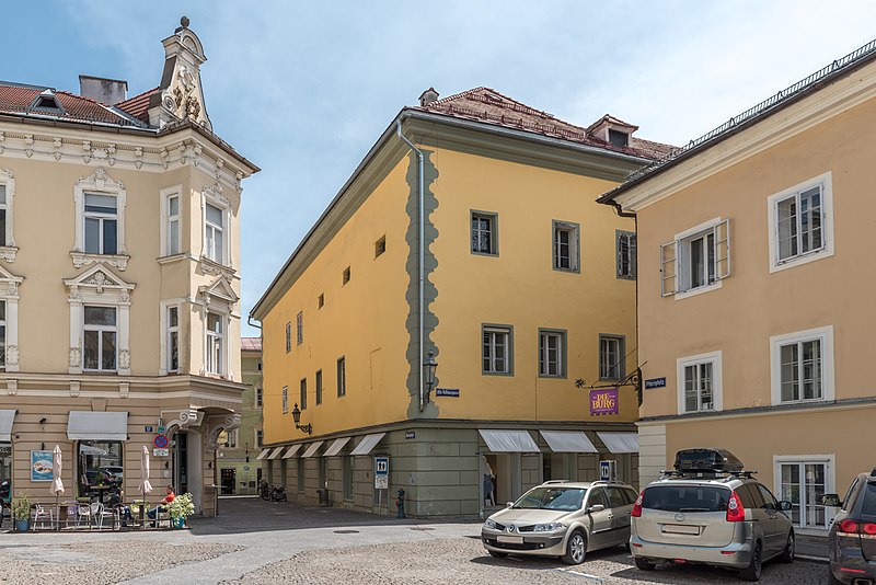 File:Klagenfurt Innere Stadt Pfarrplatz Altes Rathaus NW-Ansicht 18052020 8990.jpg