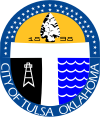 Official seal of Tulsa