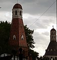 The distinctive appearance of the monastery towers is without a parallel anywhere in Russia.