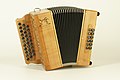 Three-row diatonic button accordion