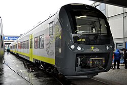 A vállalat egyik Alstom Coradia Continental motorvonata