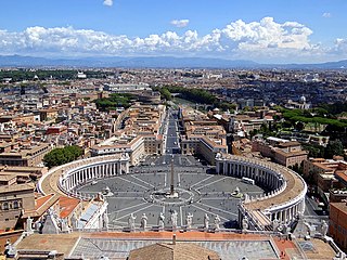 view from the Vatican