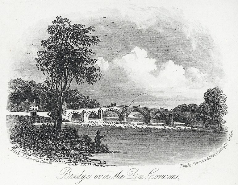 File:Bridge over the Dee, Corwen.jpeg