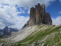 Dolomitas, nos Alpes.