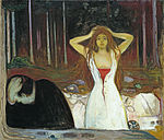 Aska (1894) Olja på duk. 120.5 × 141 cm.