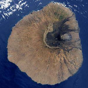 Pico do Fogo, by [[NASA Earth Observatory]Tormod Sandtorv]