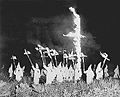 Ku Klux Klan meeting in Gainesville, 1922