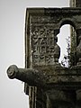 Chapelle Sainte-Marie-du-Ménez-Hom : canon et balustrade du clocher.