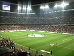 Derby de Munich en quart de finale du DFB-Pokal en 2008.