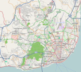 ver no mapa de Lisboa