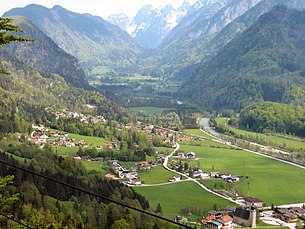 Scheffau vom Mehlstein aus gesehen