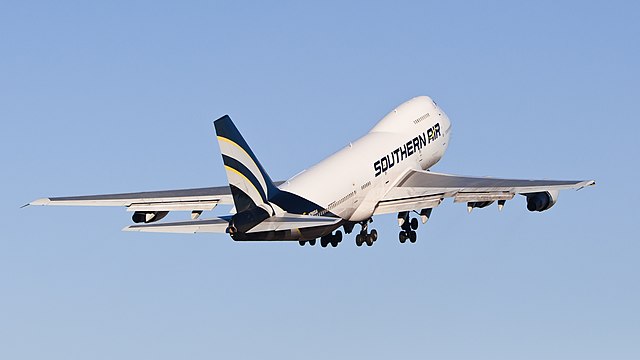 Southern Air Boeing 747-230B(SF) (N760SA) at Stuttgart Airport