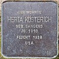 Stolperstein Koesterich, Herta