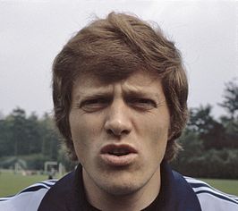 Arie Haan (22 mei 1978). Selectie WK 1978 Argentinië in Zeist, KNVB.