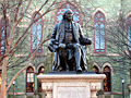 Image 10The statue of Benjamin Franklin on the campus of the University of Pennsylvania, an Ivy League institution in Philadelphia ranked one of world's top universities (from Pennsylvania)