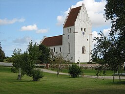 Elmelunde Kirke i augusti 2009