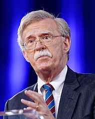 Ex Conselheiro de Segurança Nacional John Bolton de Maryland