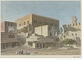 Le Caire: vue extérieure du Divan de Joseph, par Charles-Louis Balzac