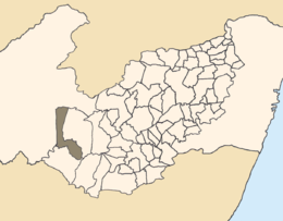 Tupanatinga – Mappa