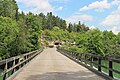 Schwarze Brücke in der Unterhimmler Au