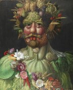 Rodolfo II como Vertumno, de Arcimboldo, ca. 1590.