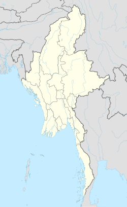 Dawei trên bản đồ Myanmar