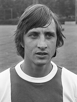 Johan Cruijff az Ajax színeiben 1972-ben