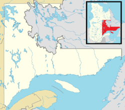 Longue-Pointe-de-Mingan is located in Côte-Nord region, Quebec