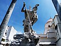 Estatua de San Miguel Arcangel.