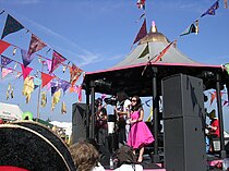 Tunng auf dem Bestival (Isle of Wight) 2007