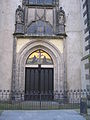 Door at castle cathedral with the 95 theses