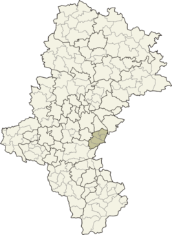 Location within the voivodeship