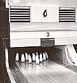 ◣USNavy◢ 20:32, 7 July 2021 — 19610701 Penguin bowling pins at inauguration of McMurdo Station, Antarctica, bowling alley.jpg